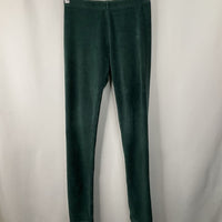 Size 12 (150): Hanna Andersson Green Velour Leggings