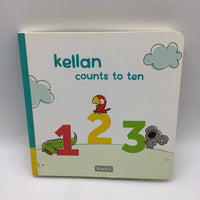 Kellan Counts To Ten (boardbook)