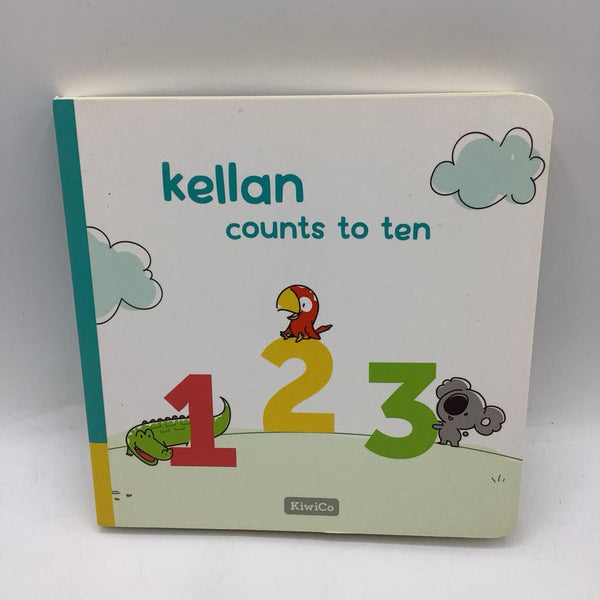 Kellan Counts To Ten (boardbook)