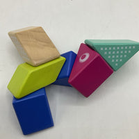 Tegu Wooden 6pc Assorted Magnetic Blocks