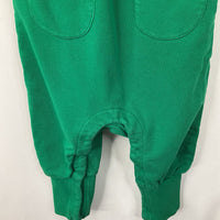 Size 2 (85): Hanna Andersson Green Cozy Tank Romper