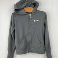Size 3: Nike Grey Zip-Up Hoodie