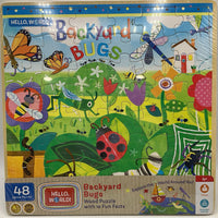 Backyard Bugs Wooden Puzzle -NEW
