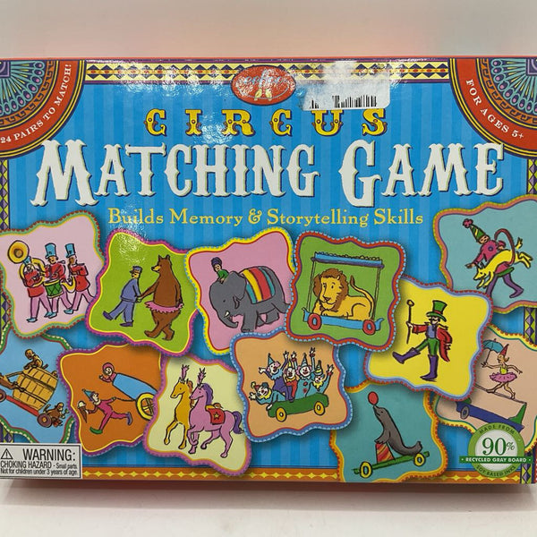 Circus Matching Game