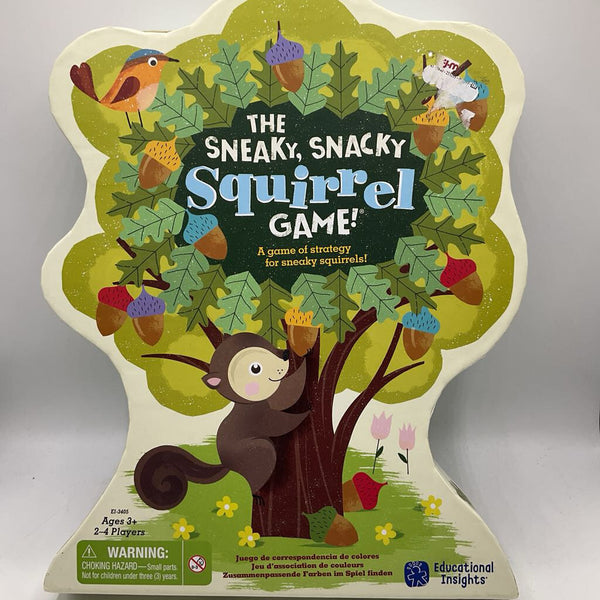 The Sneaky, Snacky Squirrel Game!