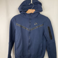 Size 10-12: Nike Blue Zip-Up Hoodie