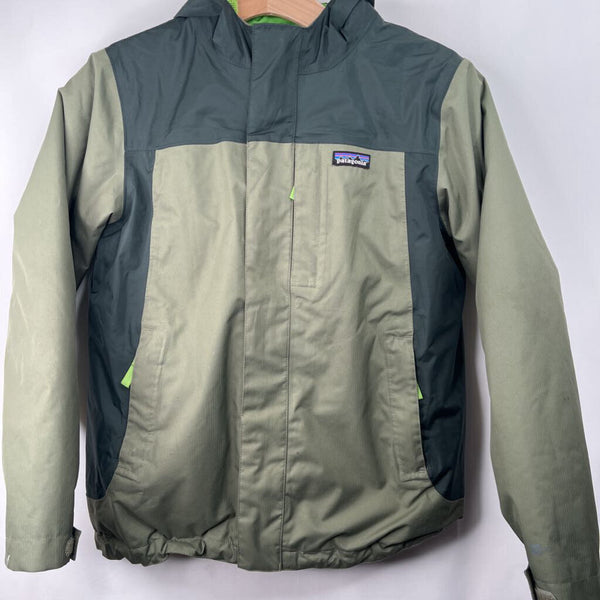 Size 10: Patagonia 2 Tone Green 3-in-1 Coat