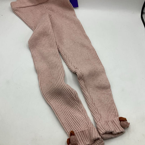 Size 4-5: Zara Light Pink Knitted Tights