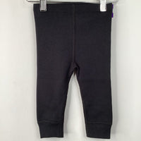 Size 18-24m (80): Hanna Andersson Black Ribbed Leggings