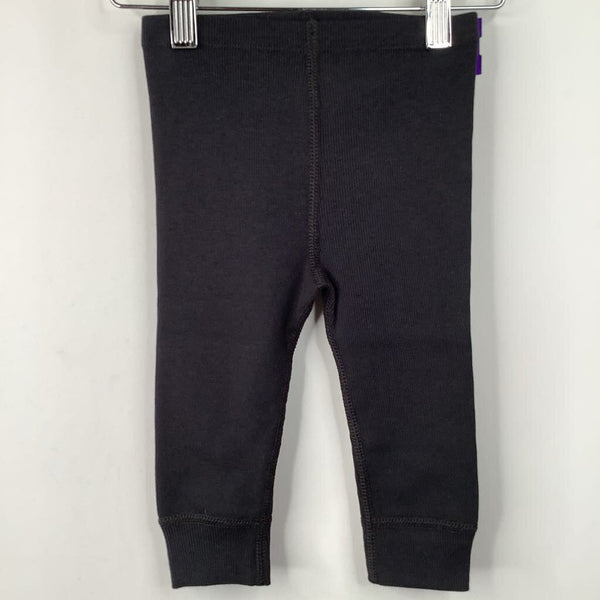 Size 18-24m (80): Hanna Andersson Black Ribbed Leggings