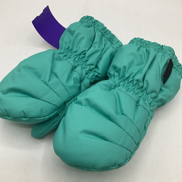 Size 3-6m: Patagonia Light Blue Snow Mittens