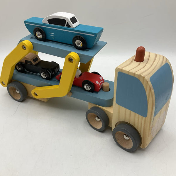 Classic World Wooden Car Carrier