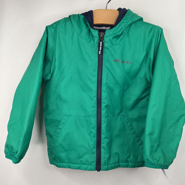 Size 4: Columbia Green/Blue Dinosaur Winter Coat