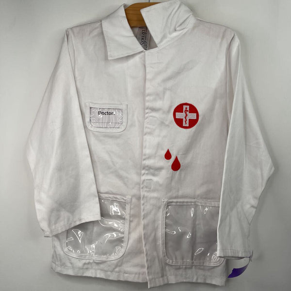 Size 4-7: Souga White Doctors Coat