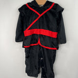 Size 9-12m: Halloweencostumes.com Black/Red Ninja 1pc Costume -NEW W/Tag