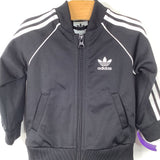 Size 9m: Adidas Black/White 2pc Set