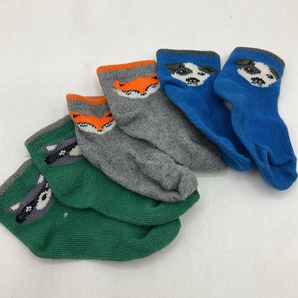 Size XS: Assorted 3pc Socks