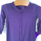 Size 0-3m: Kyte Purple 1pc PJs