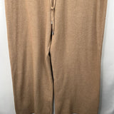Size XL: Isabell Brown Knitted Pants