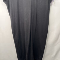 Size XL: Quince Black Short Sleeve Dress