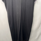 Size XL: Quince Black Short Sleeve Dress
