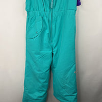 Size 4: Obermeyer Blue Snow Bib