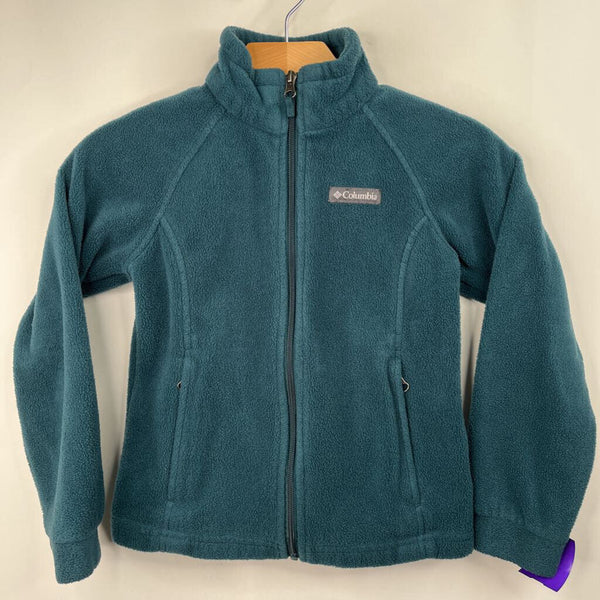Size 7-8: Columbia Blue Fleece Coat
