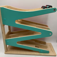 Lovevery Wooden Race & Chase Ramp/Cars