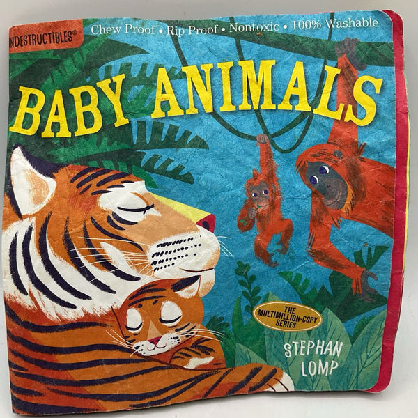 Baby Animals Soft Baby Bath Book