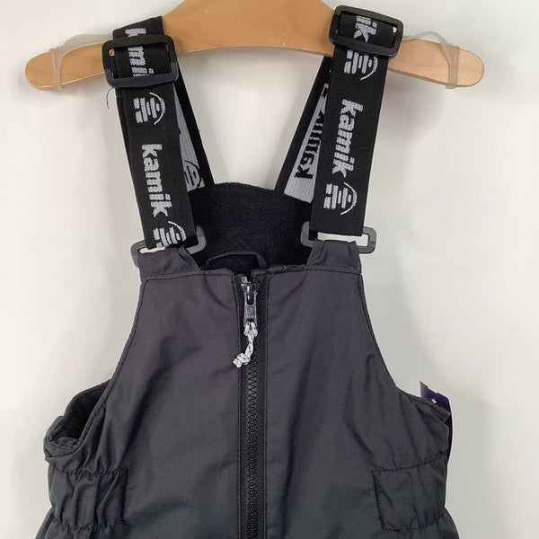 Size 4: Kamik Black Snow Bib