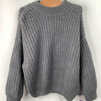 Size 2-3: Goumi Grey Knit Sweater