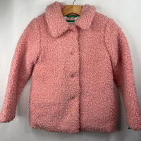 Size 9-10: Boden Pink Cozy Button-Up Coat