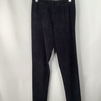 Size 12 (150): Hanna Andersson Black Velour Leggings