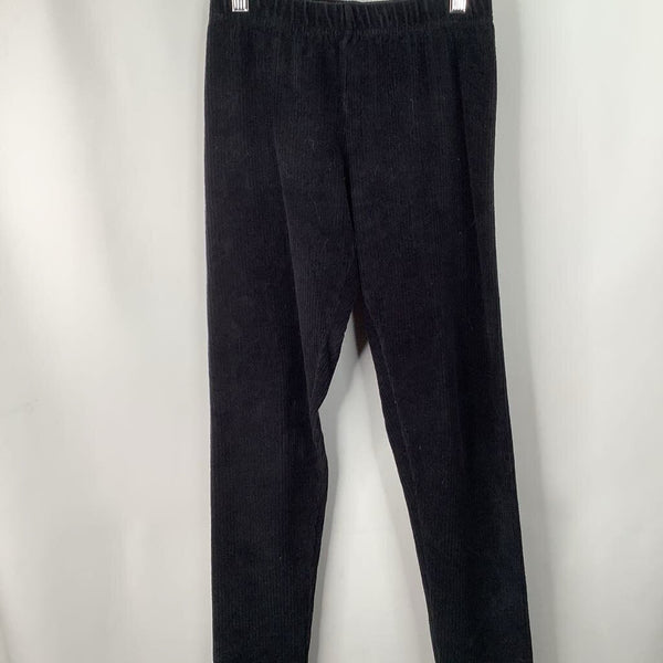 Size 12 (150): Hanna Andersson Black Velour Leggings