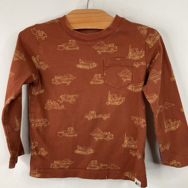 Size 3: Gap Brown Vehicles Long Sleeve Shirt