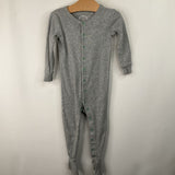 Size 12-18m: Primary Grey 1pc Footy PJs