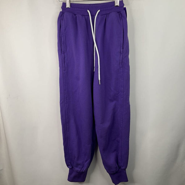 Size 14: Mini Panda Purple Sweat Pants
