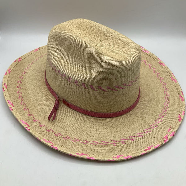 Size L: Atwood Tan/Pink Cowgirl Hat