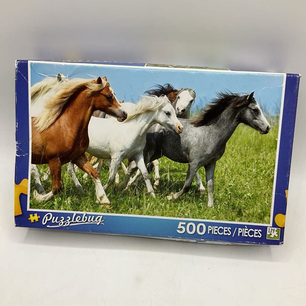 Pugglebug Horses 500pc Puzzle-NEW