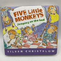 Five Little Monkey's Jumping On The Bed (boardbook)