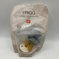 Size 0-6m: Frigg Natural Rubber Pacifier 2pc NEW