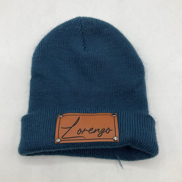 Size NB: Lorenzo Navy Knit Beanie