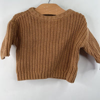 Size 0-3m: Old Navy Brown Knit Sweater