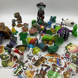 Assorted Plants Vs. Zombies Figurines