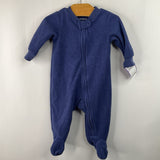 Size 3m: Carter's Blue Fleece 1pc PJS