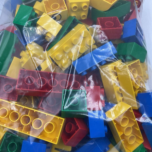 2 Gallon Bag Of Assorted Duplos