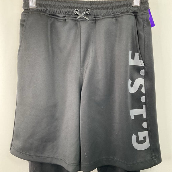 Size 11-12: Zara Black Shorts W/Base Pants