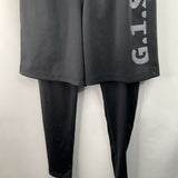 Size 11-12: Zara Black Shorts W/Base Pants