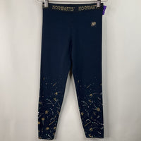 Size 8-9: Harry Potter Blue/Gold Leggings