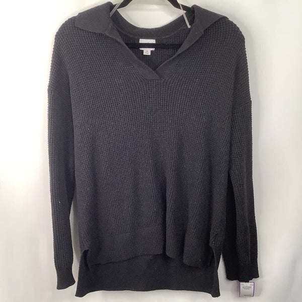 Size M: Isabell Black Knitted Sweater